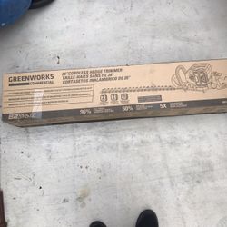Brand New 82 Volt  Hedge Trimmer  Comercial  $75 Tool Only