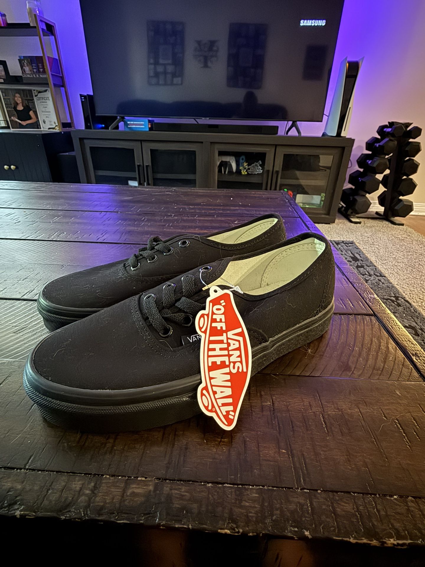 Black Vans