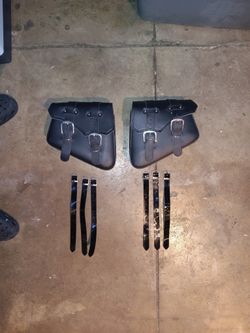 Eahora E-Bike Leather Saddle Bags