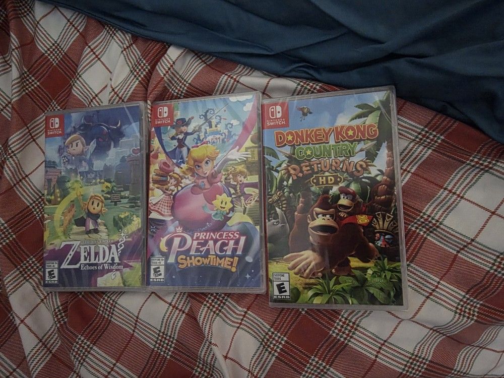 Nintendo Switch 1/2 Games All Sealed