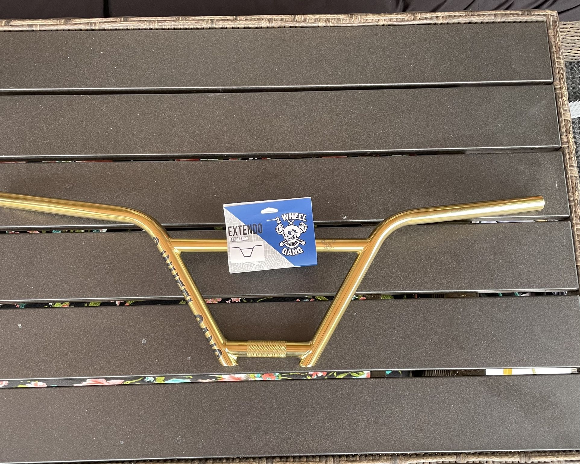 2 Way Gang Handlebars Golden