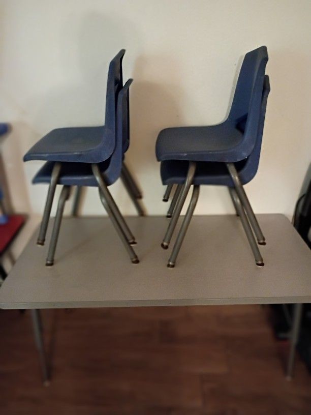 Table And 4 Chairs