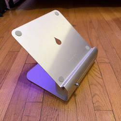 Adjustable Height Laptop Stand, Rain Design