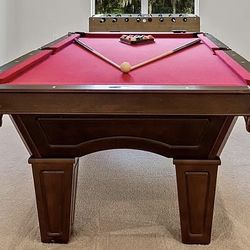 8-Foot Brunswick “Allentown” Pool Table – Very Good Condition – $1,500 (Professional Delivery included)