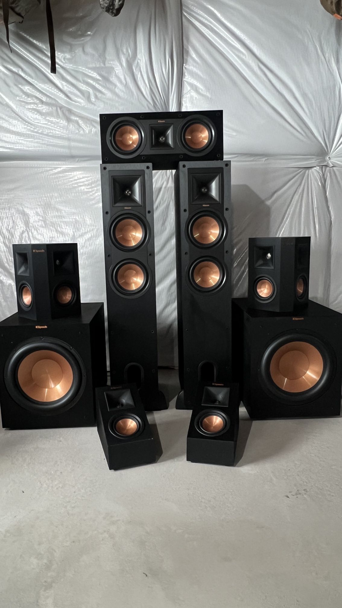 Klipsch 5.2.2 Surround Speakers