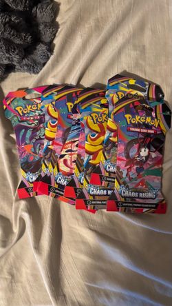 Pokemon chaos rising sleeved pack