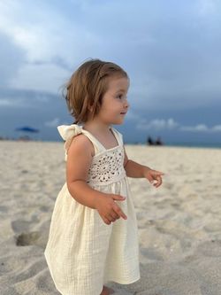 Baby Dress.  Baby Shower.  Organic Baby Dress 