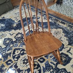 Antique Wooden Rocking Chair