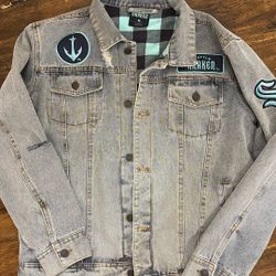 Jean Jacket Seattle Kraken