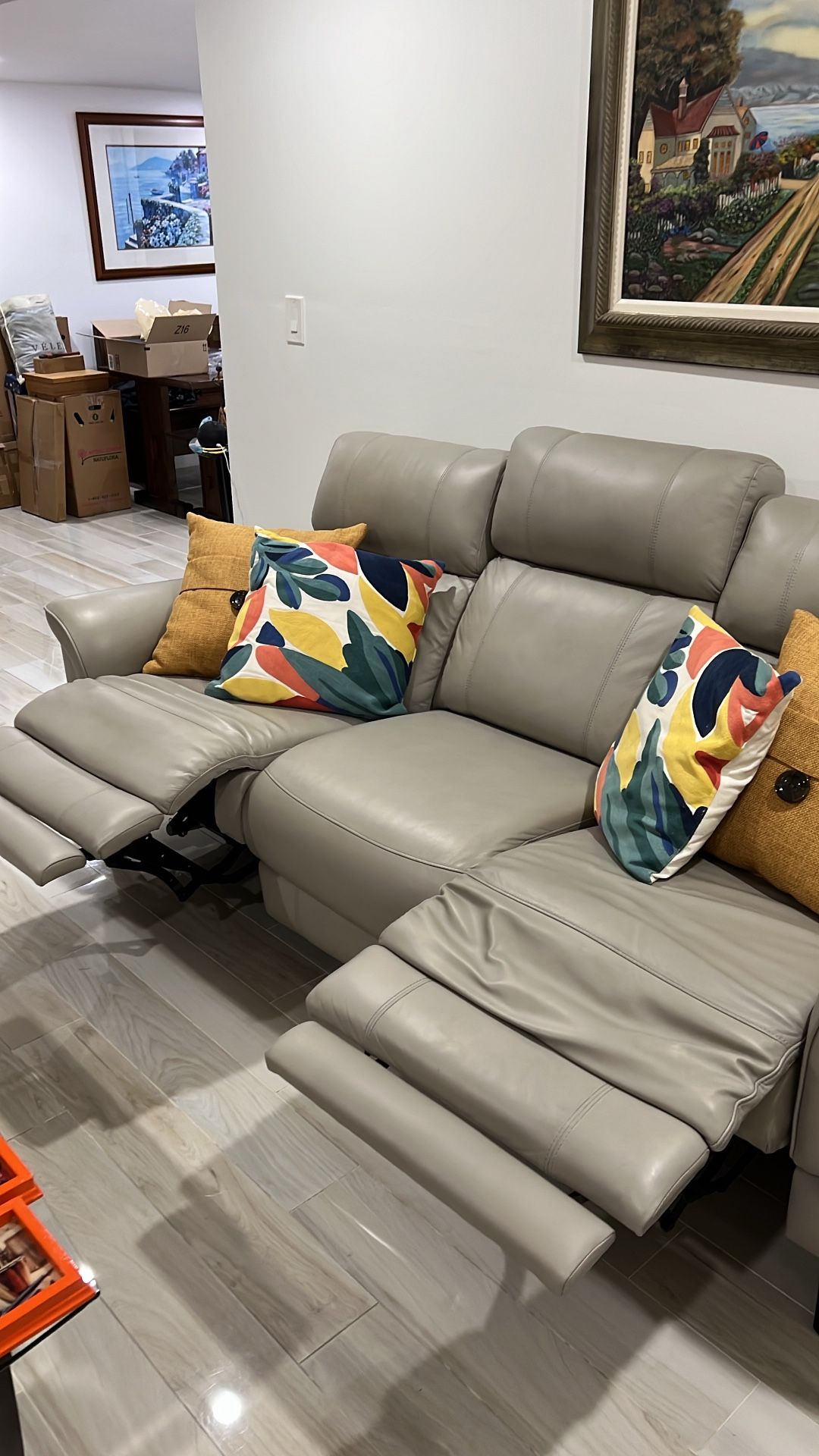 Leather Sofa