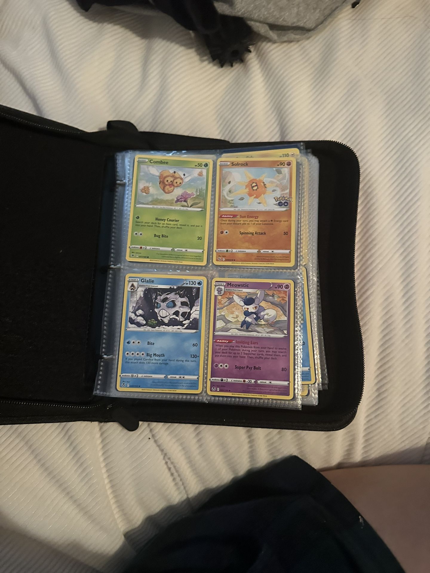 Pokemon card binder with 172 cards inside - www.stlouis.ac.tz