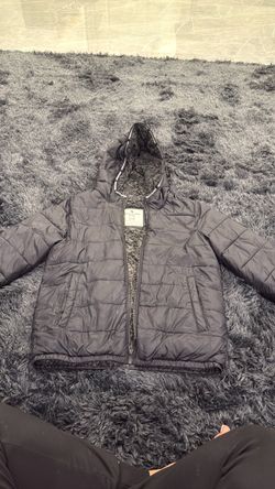 Boys Abercrombie Black Jacket Size 11/12