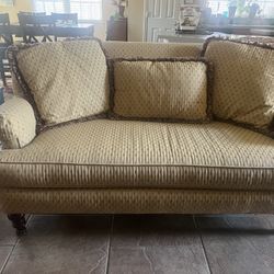 Massoud custom upholstered Loveseat 