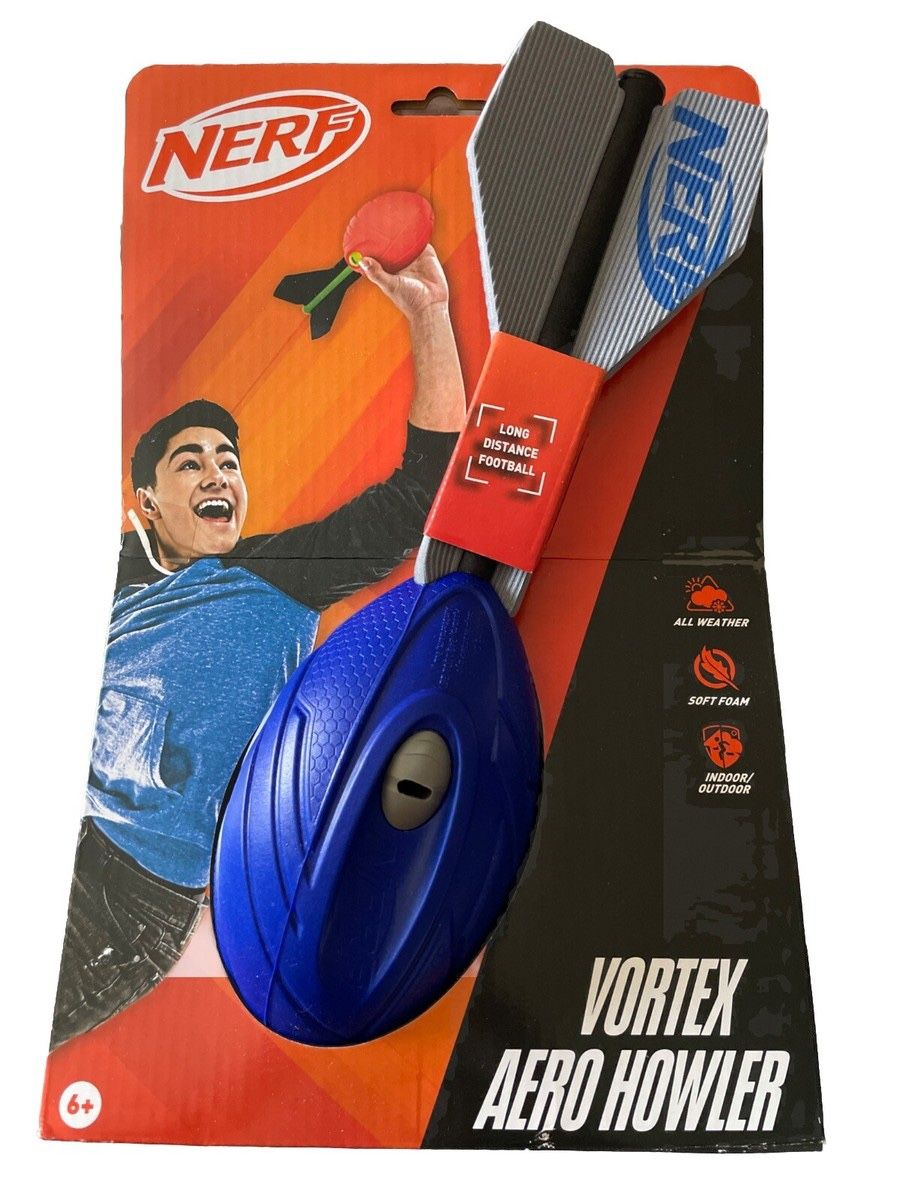 Nerf Vortex Aero Howler : Foam Whistling Sports Ball