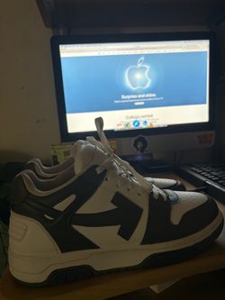 White green off white shoes