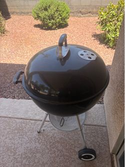 Weber charcoal grill