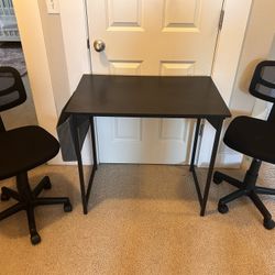 Desk And Chairs