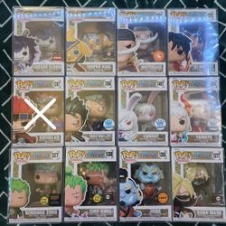 One Piece Exclusive Funko Pop Lot