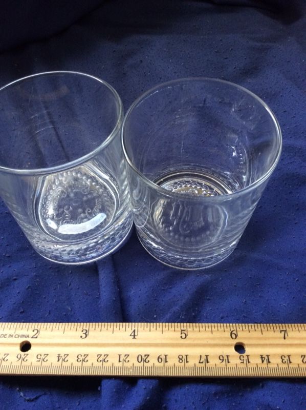 Crown royal collectible glasses