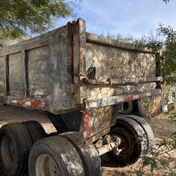 End dump trailer