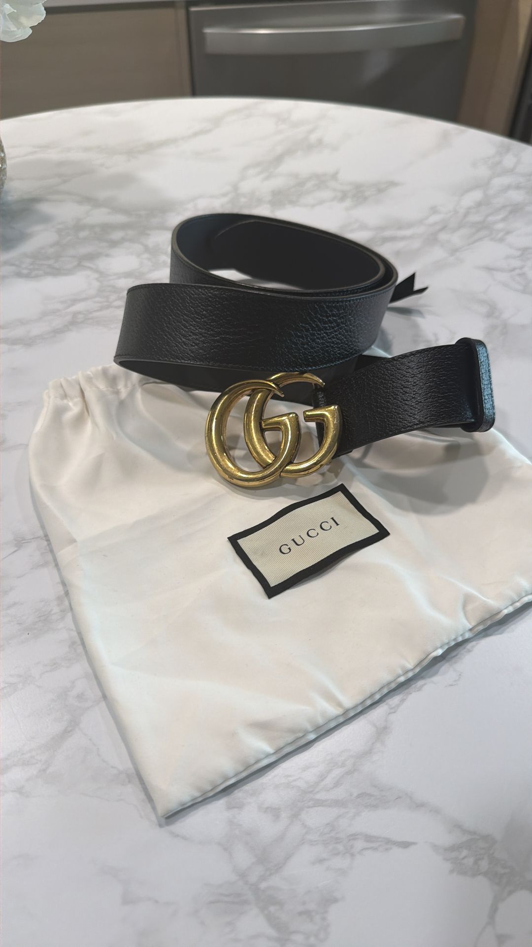 GG Marmont Wide Belt
