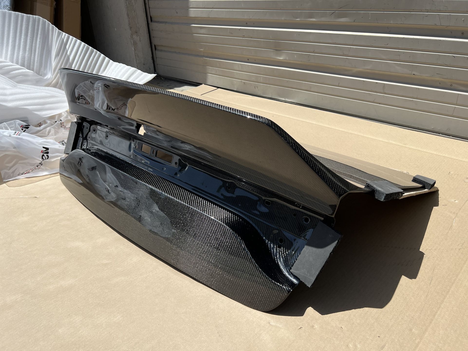 2015 - 2023 Dodge Charger VIS Racing Demon Style Carbon Fiber Trunk