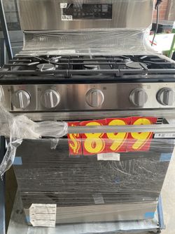 New LG 5 Burner Stove