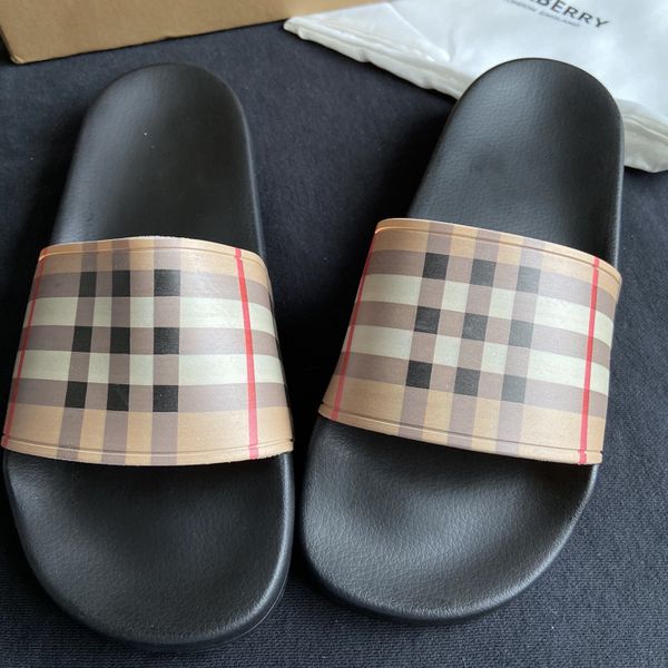 burberry slides on sale