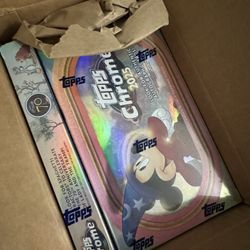 2025 Topps Chrome Disney HOBBY Box Sealed 