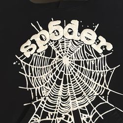 Black & White Spider “Sp5der” Hoodie 