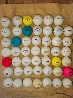 48 Used golf balls Very Good Condition See Pictures