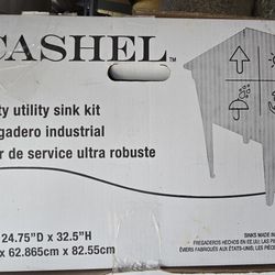 standing laundry sink  granite