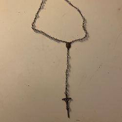 Child’s First Communion Baby’s Christening Rosary Beads Or Necklace