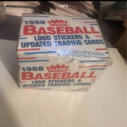 1988 FLEER UPDATE Factory Sealed Complete Set 132 Cards & 22 Logo. Smoltz, biggio rookies