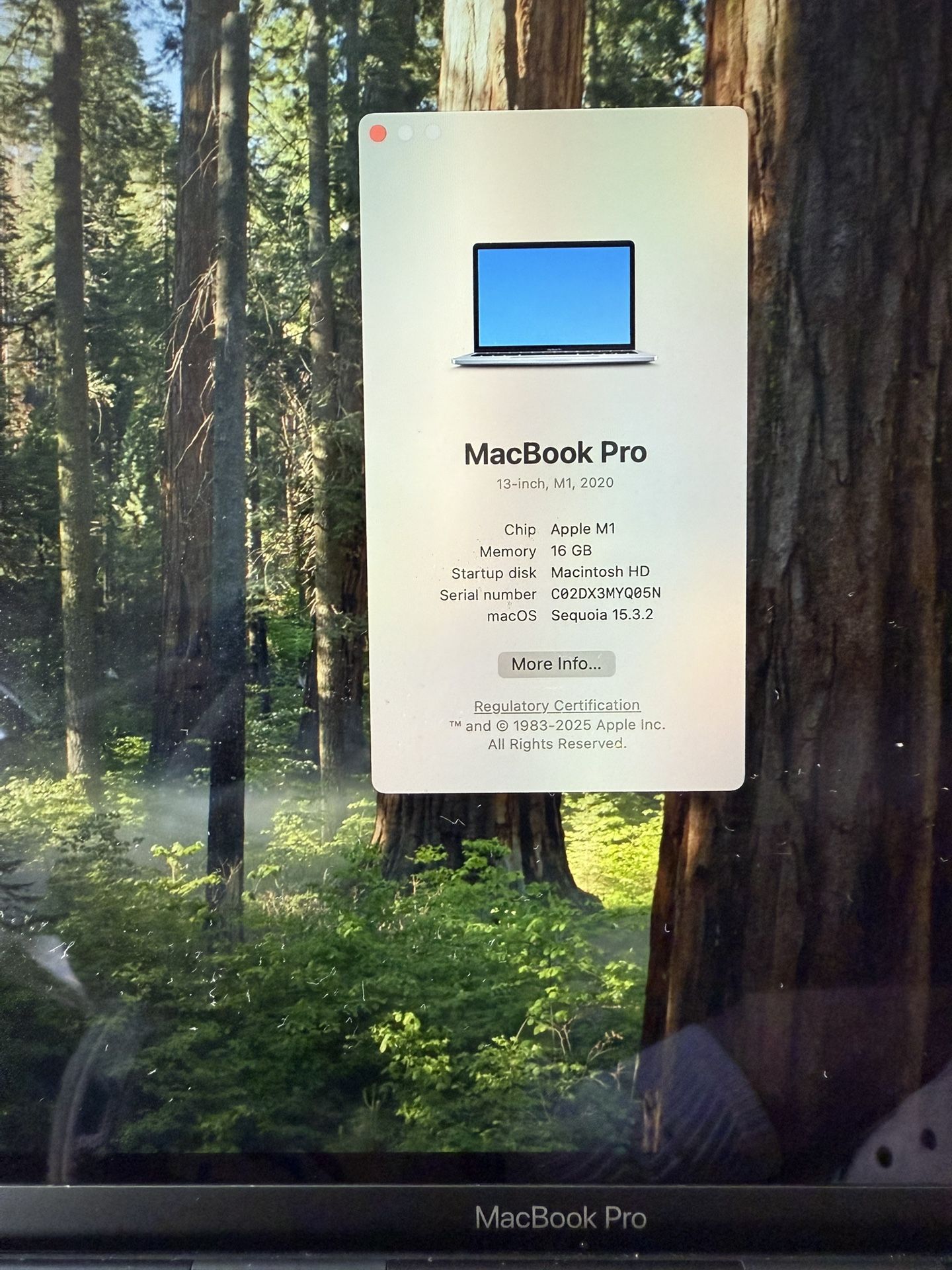 MacBook Pro M1 16 Gb Ram 13 Inch 2020
