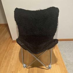 Mongolian Butterfly Chair, Black