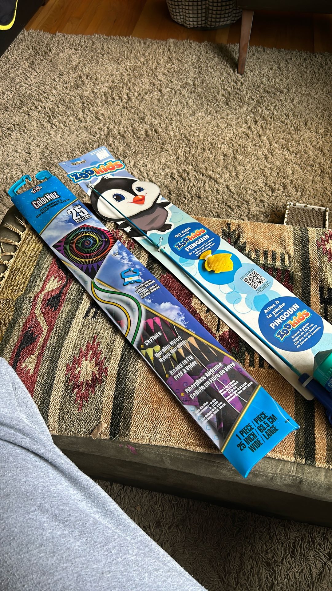 Brand New Kids Fishing Pole And Kite