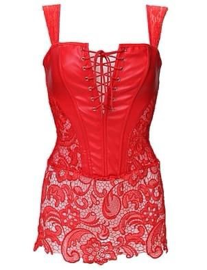 Red Corset Top