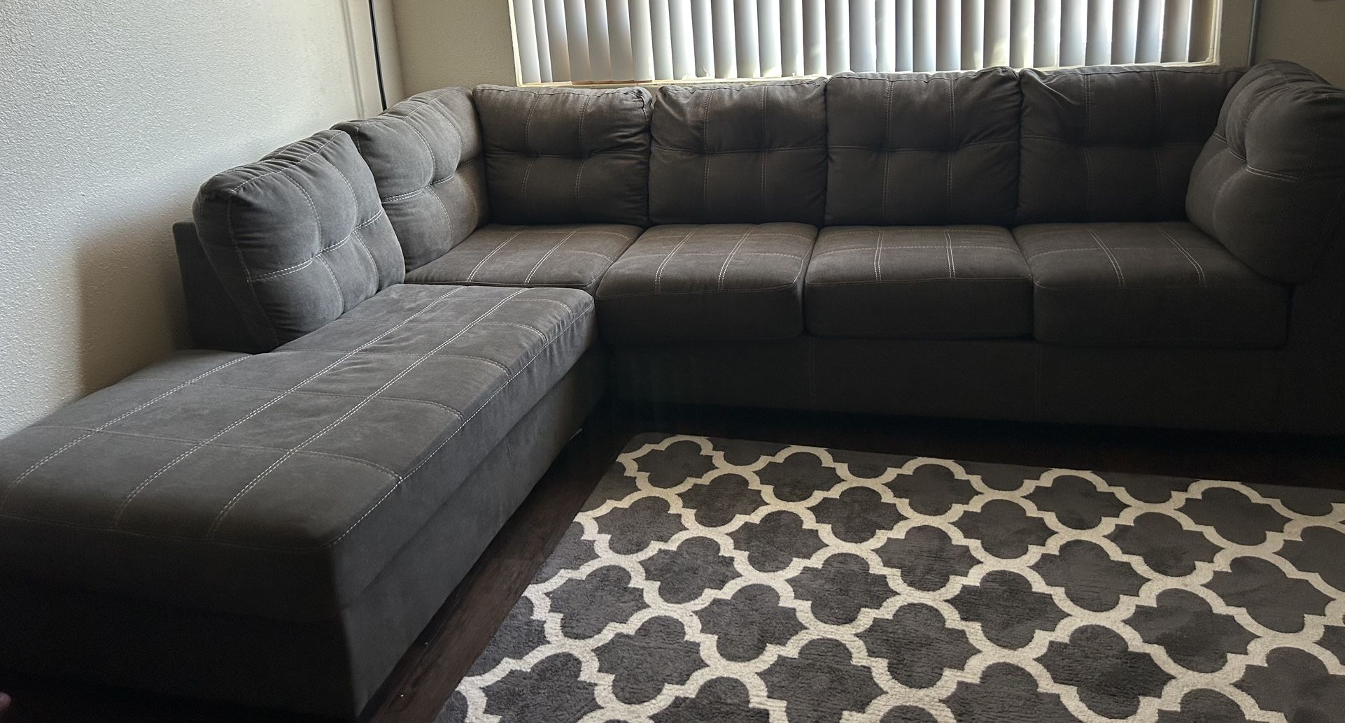 Grey Sectional Couch