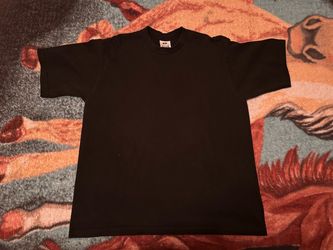 Plain Black Crew Neck T-Shirt