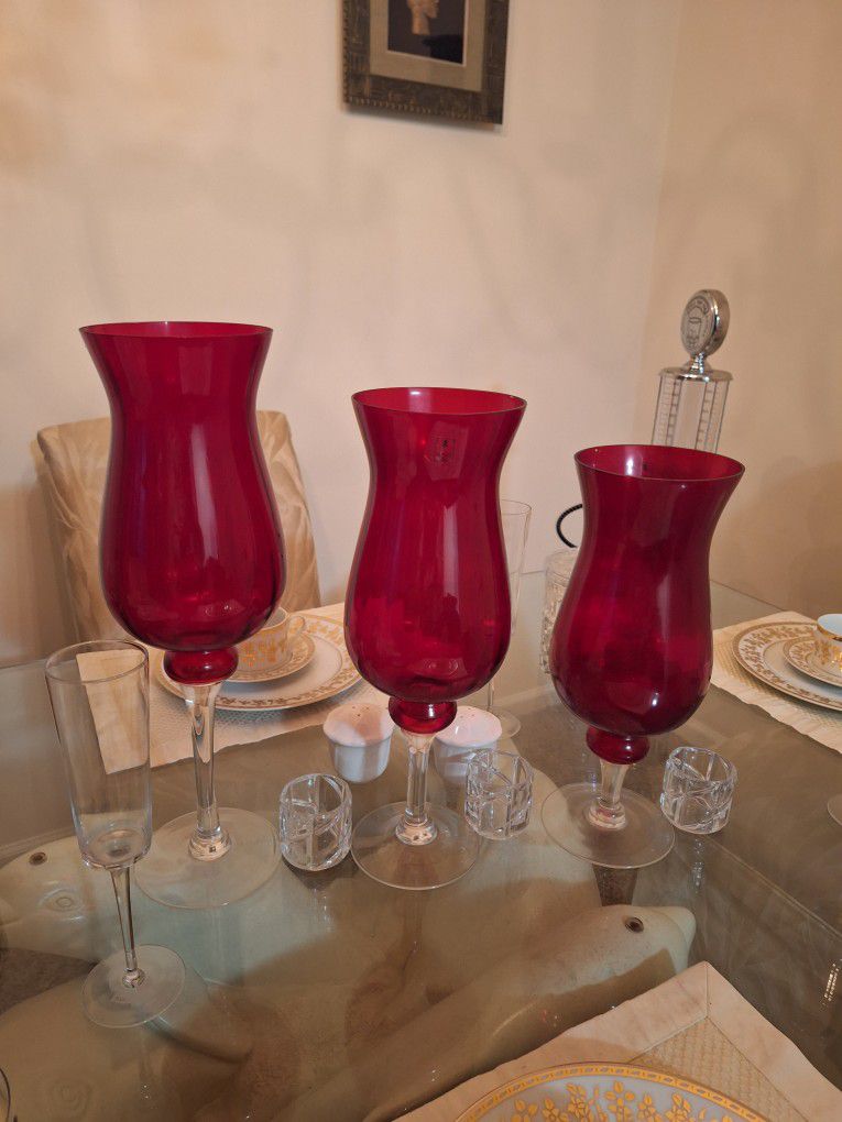 Beautiful Red Vases