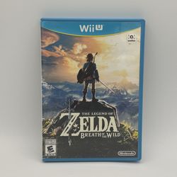 The Legend of Zelda: Breath of the Wild (Nintendo Wii U, 2017) Tested Working