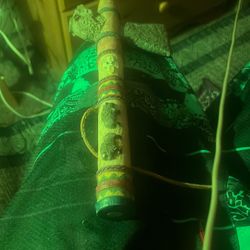 Indian Ceramic Tomahawk 12.5 In Long  Collection Axe.