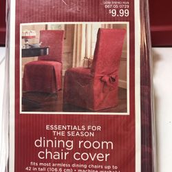 4 Red Chair Covers - NEW UNOPENED UNUSED