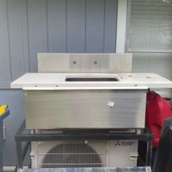 Single Compartment Sink Commercial Unit Deep Well