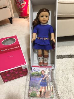 American girl doll 18in Retired Saige BRAND NEW Xmas Presents 🎁 $300 FIRM