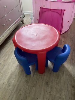 Kids Little Tikes Bright 'n Bold Table & Chairs 