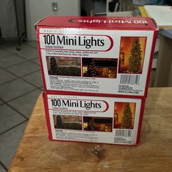 2 Boxes Of Christmas Lights