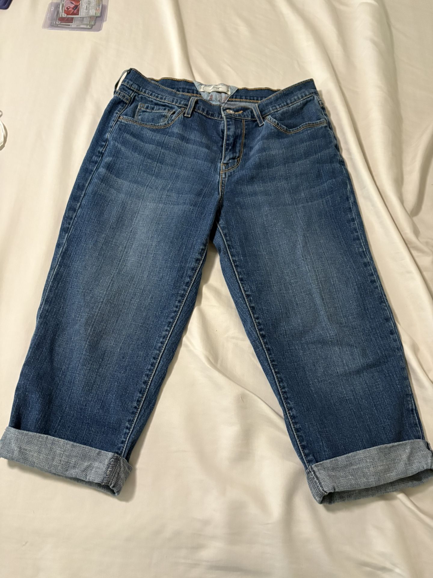 Vintage Levi’s Capri Jeans . Size Is A 10 . $20