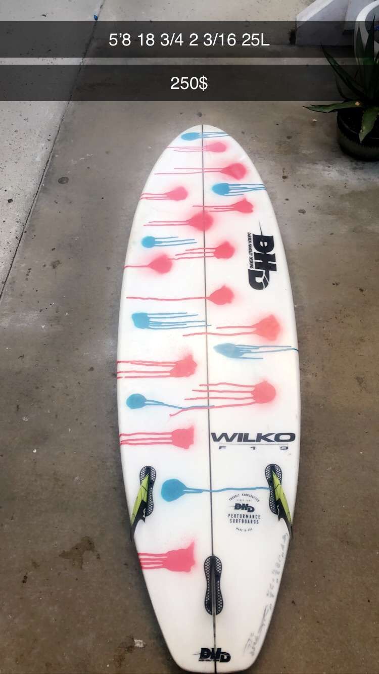 DHD surfboard